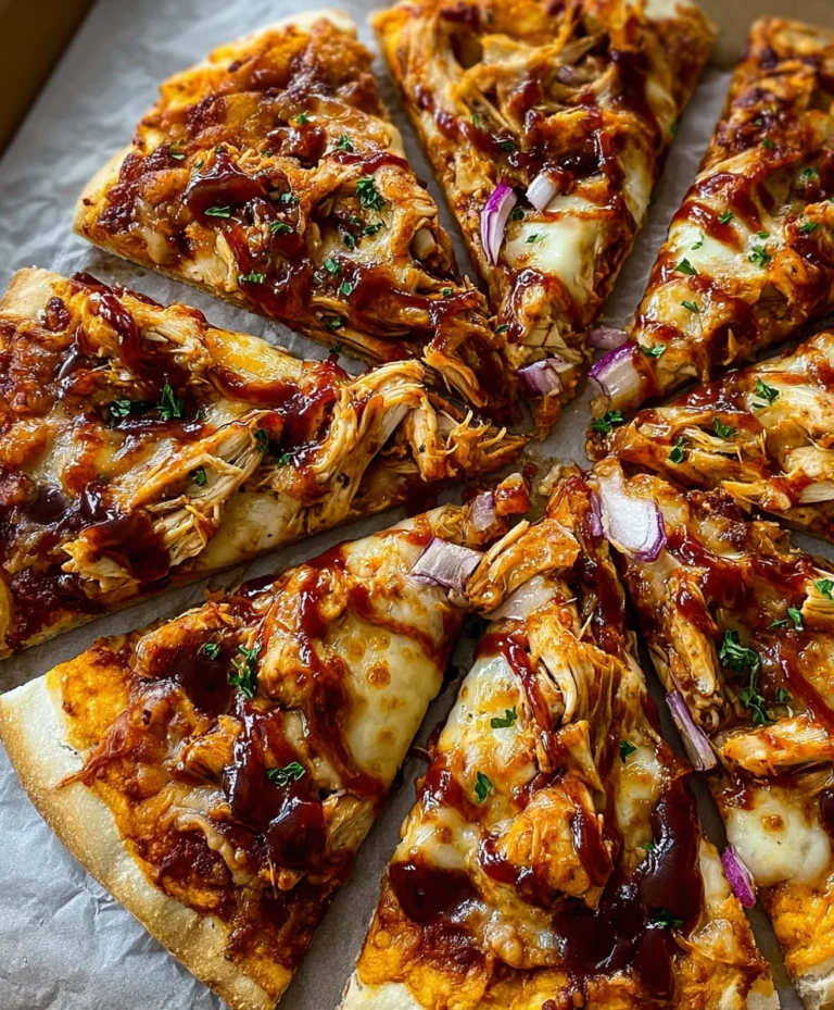 Easy BBQ Chicken Pizza Recipe- Quick & Delicious