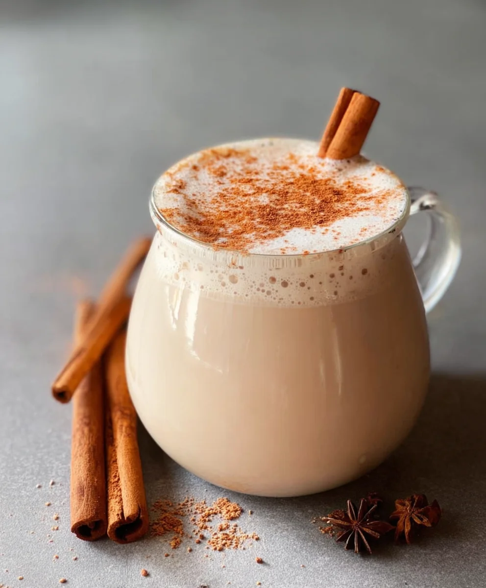 Homemade Vanilla Cinnamon Milk Tea - Comforting Wellness Drink