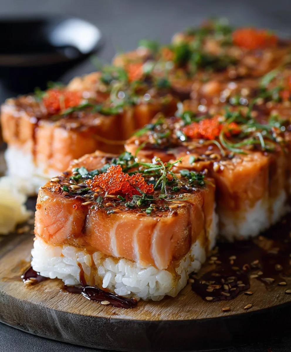 Spicy Salmon Sushi Bake Recipe-Easy & Delicious