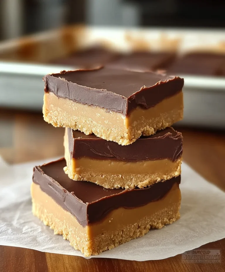 Easy Peanut Butter Bars-Decadent & Simple Treats