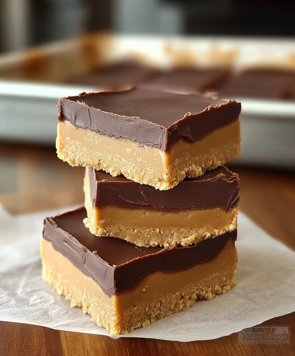 Easy Peanut Butter Bars-Decadent & Simple Treats