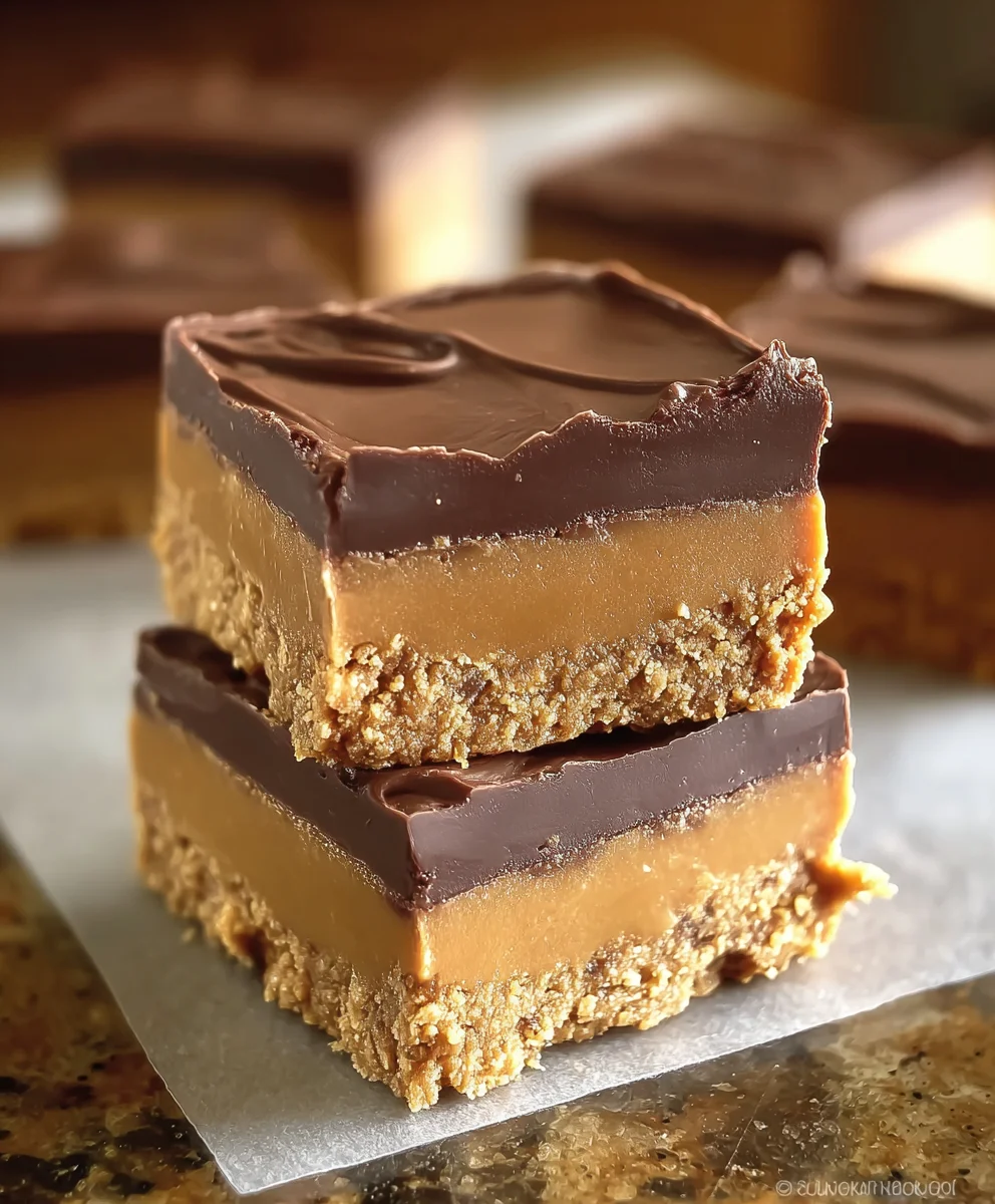 Easy Peanut Butter Bars-Decadent & Simple Treats