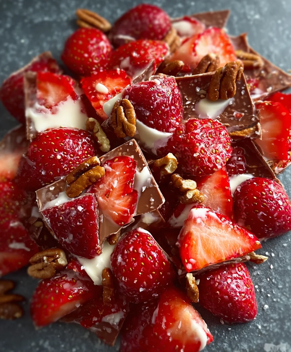 Strawberry Toffee-Sweet Crunch Dessert Recipe