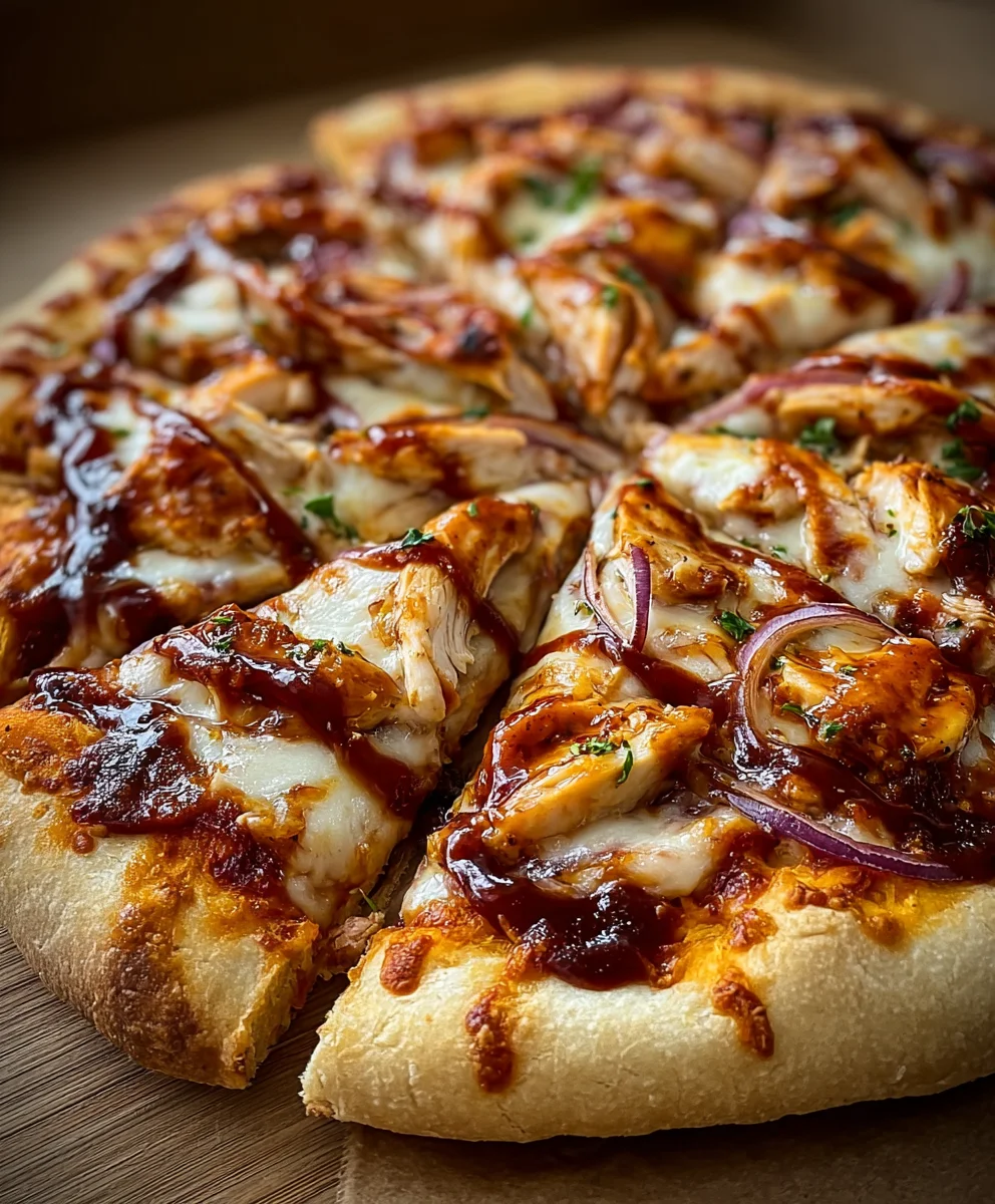 Easy BBQ Chicken Pizza Recipe- Quick & Delicious