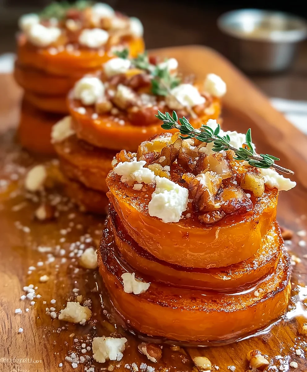 Savory Sweet Potato Stacks Recipe- Easy & Delicious Side Dish