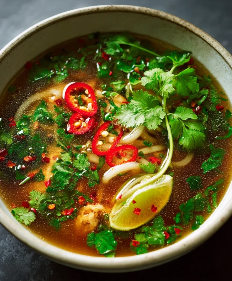 Easy Spicy Garlic Chicken Broth Recipe – Flavorful & Quick