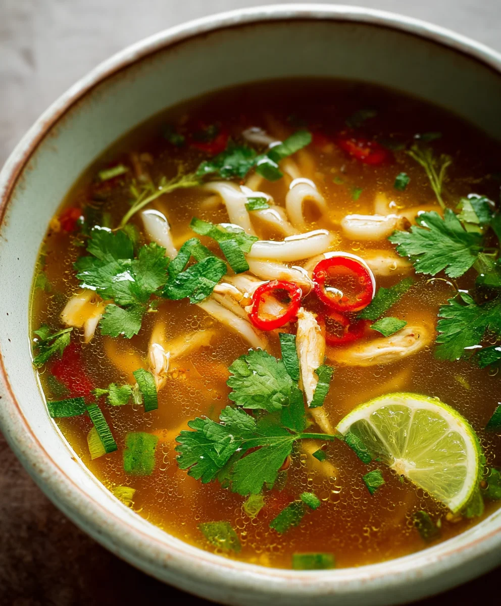 Easy Spicy Garlic Chicken Broth Recipe - Flavorful & Quick