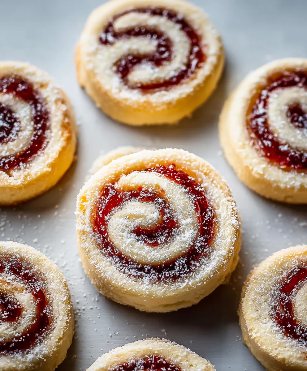 Cream Cheese Jam Pinwheel Cookies-Easy Festive Treat