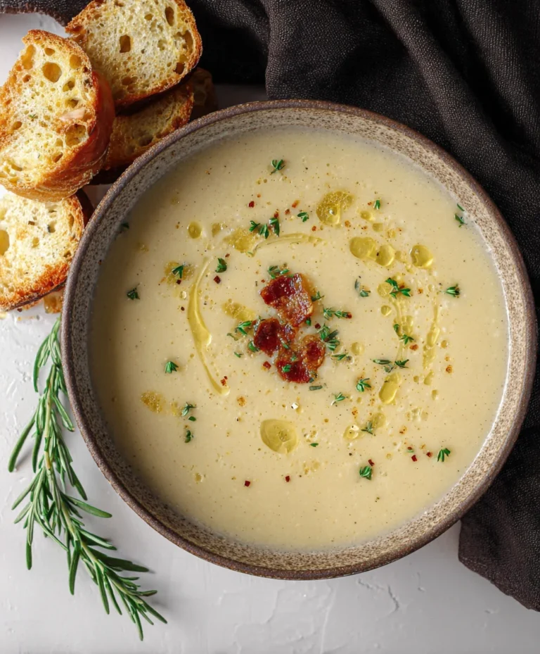 Easy Roasted Garlic Soup – Creamy & Delicious Comfort