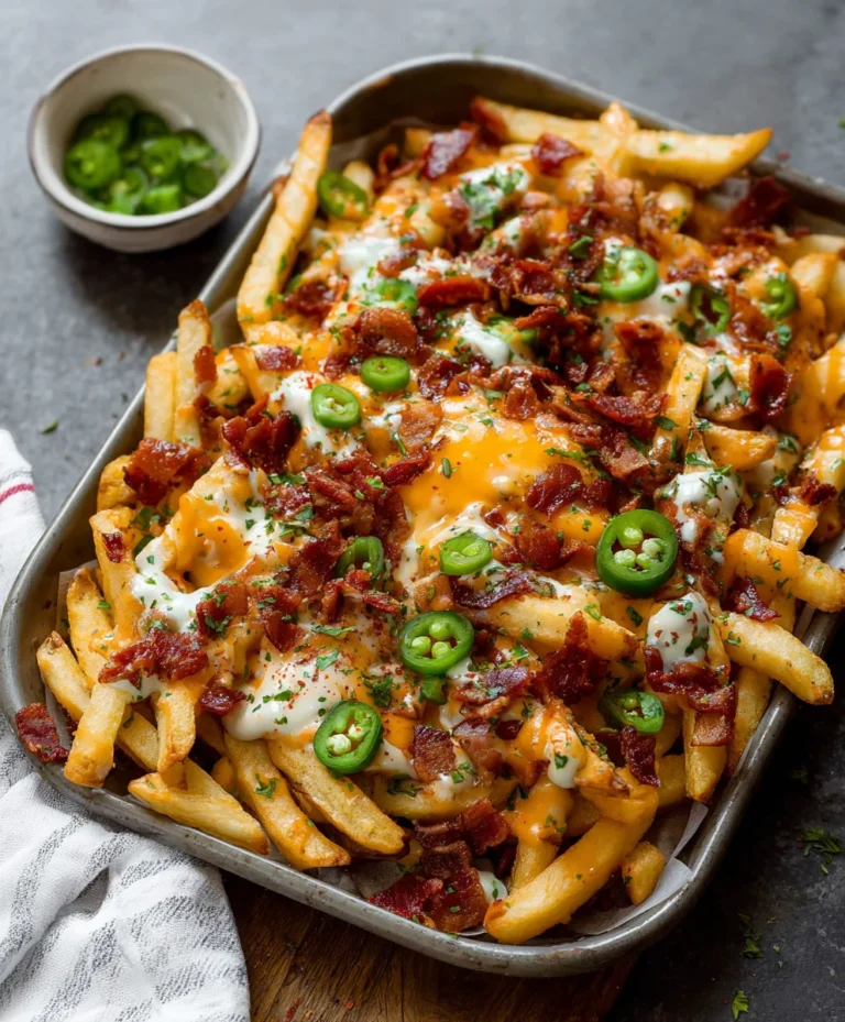 Ultimate Loaded Fries- Flavor Explosion Recipe