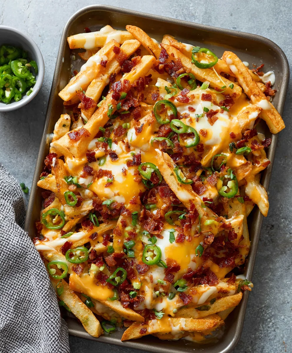 Ultimate Loaded Fries- Flavor Explosion Recipe