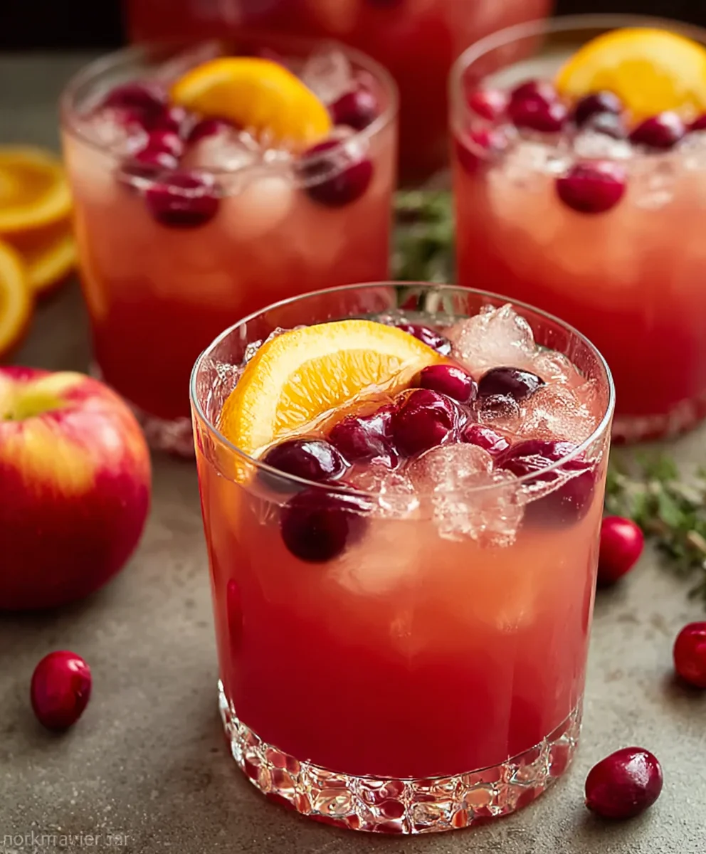 Sparkling Thanksgiving Punch Easy Non-Non-Non-Alcoholic Alternativeic Recipe