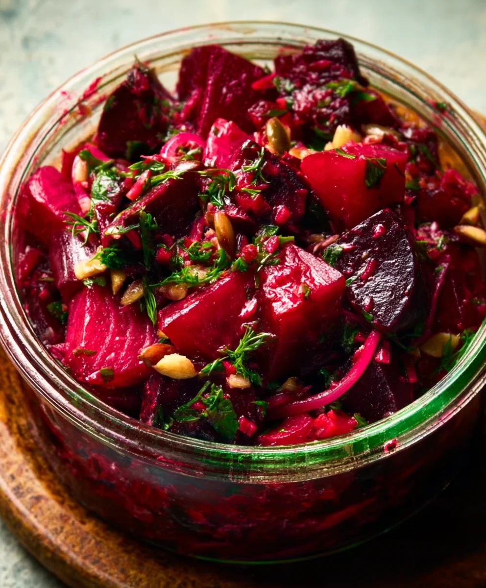 Easy Pickled Beet Salad Recipe-Tangy & Delicious