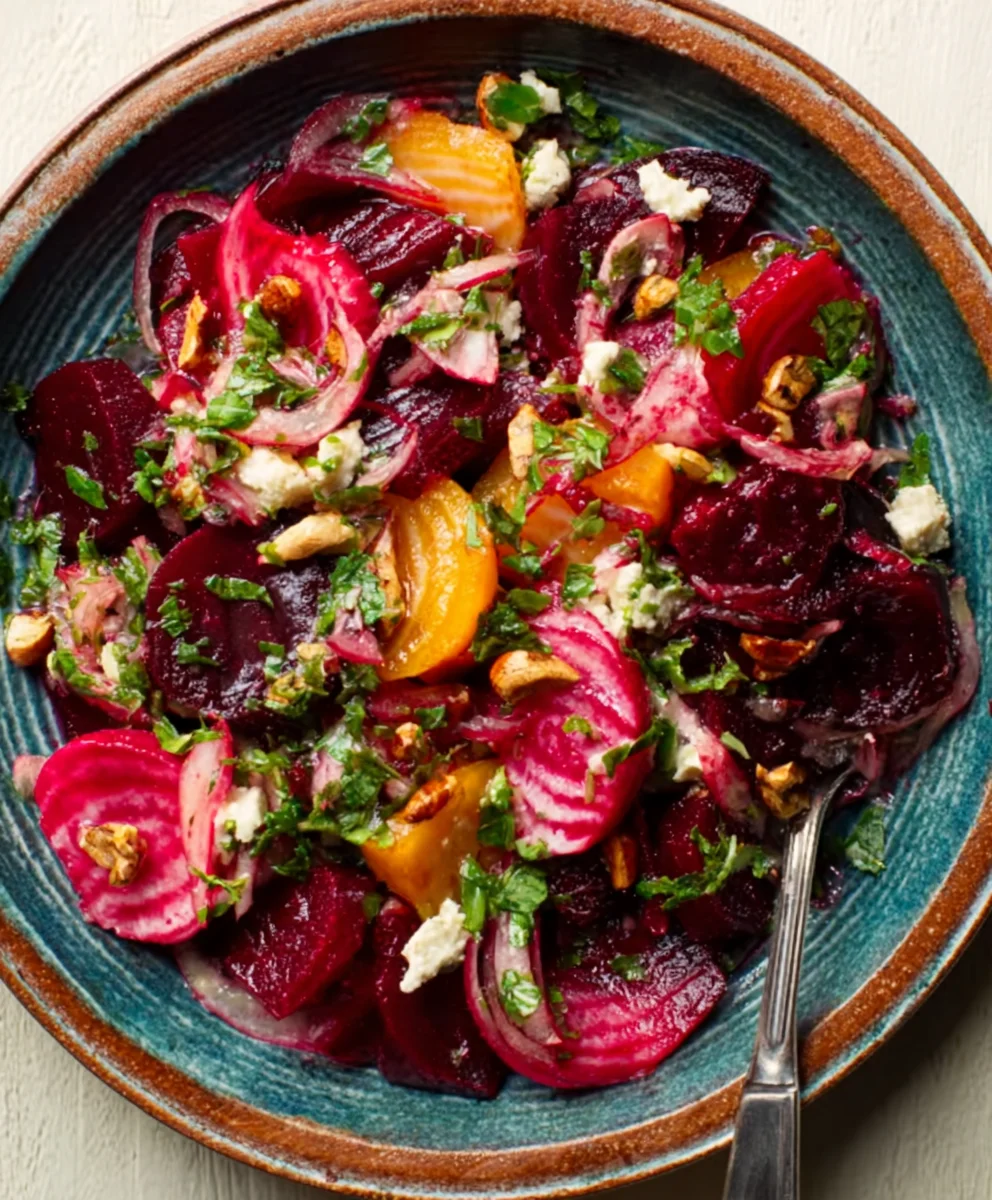 Easy Pickled Beet Salad Recipe-Tangy & Delicious