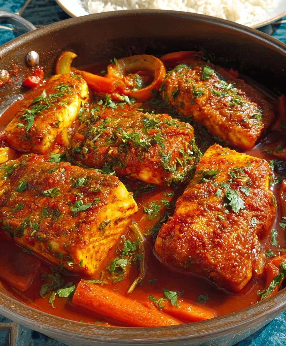 Spicy Moroccan Fish-Rich Sauce Recipe-Flavorful