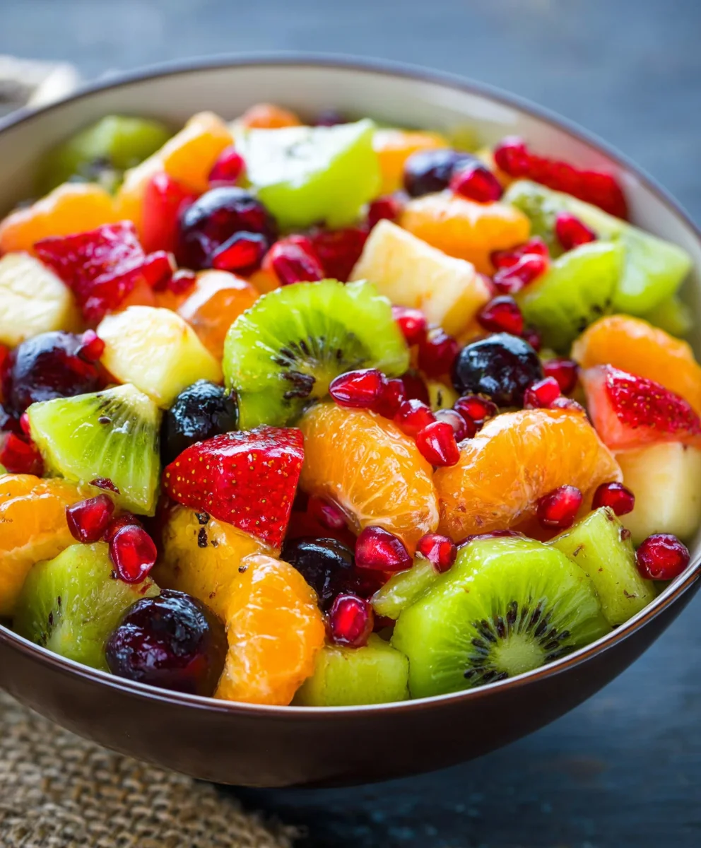 Fresh Winter Fruit Salad - Simple & Delicious Recipe