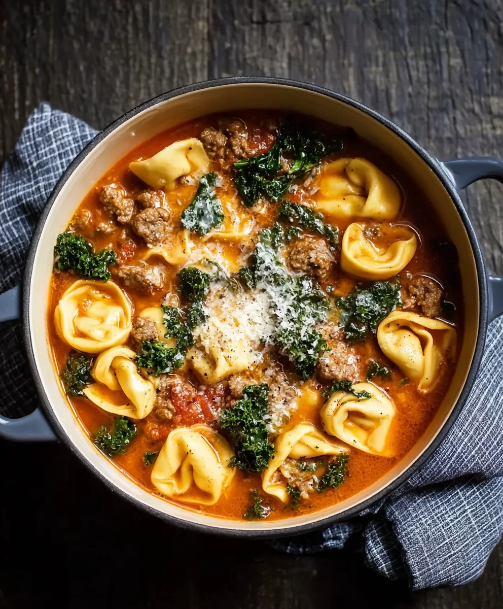 Hearty Beef Tortellini Soup Recipe - Easy & Delicious
