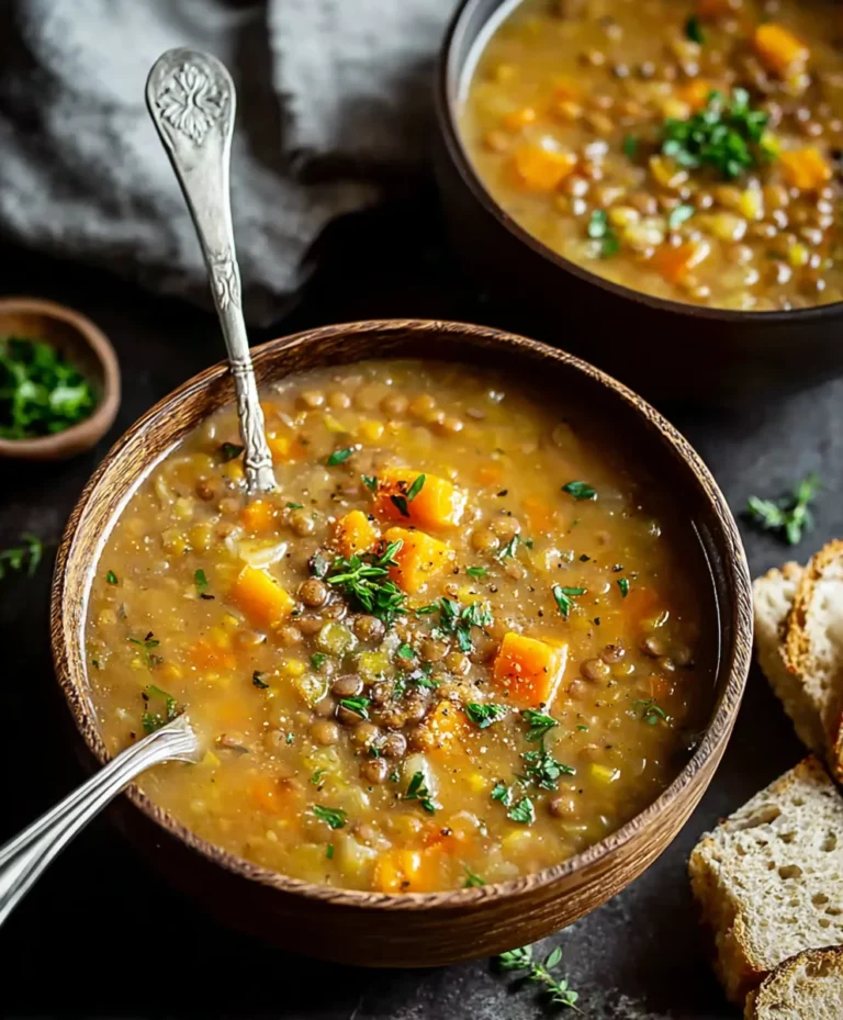 Hearty Vegetarian Lentil Soup – Easy Comfort Food