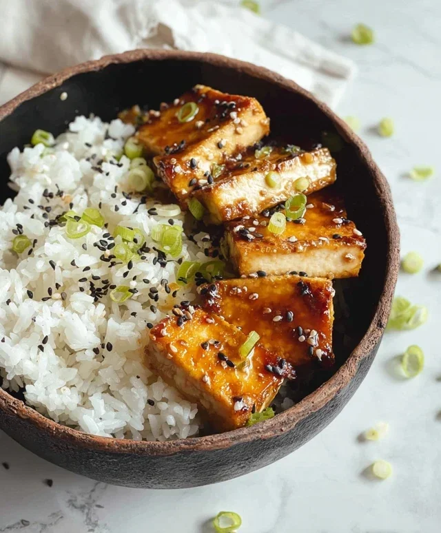 Honey Garlic Tofu