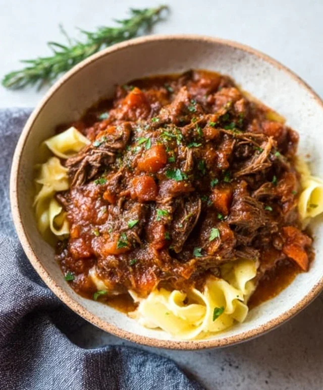 Slow Cooker Beef Ragu: Whole30, Pnon-non-non-alcoholic alternativeic non-alcoholic aleo, Gluten-Free
