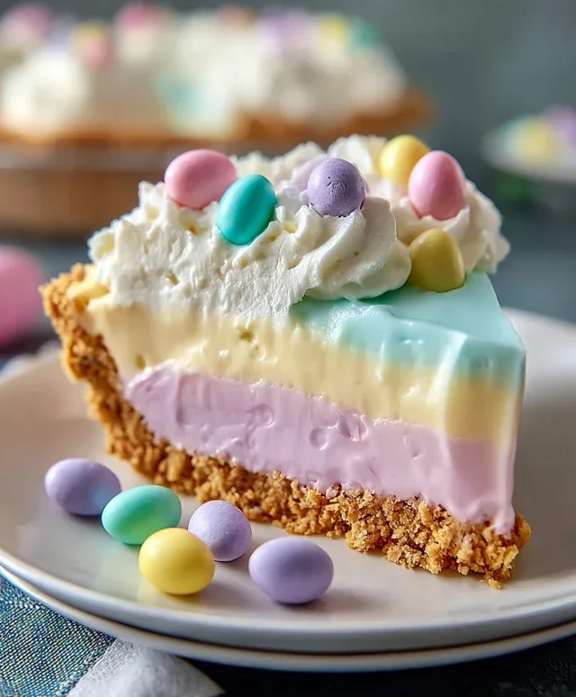 Easter Jello-O Pie