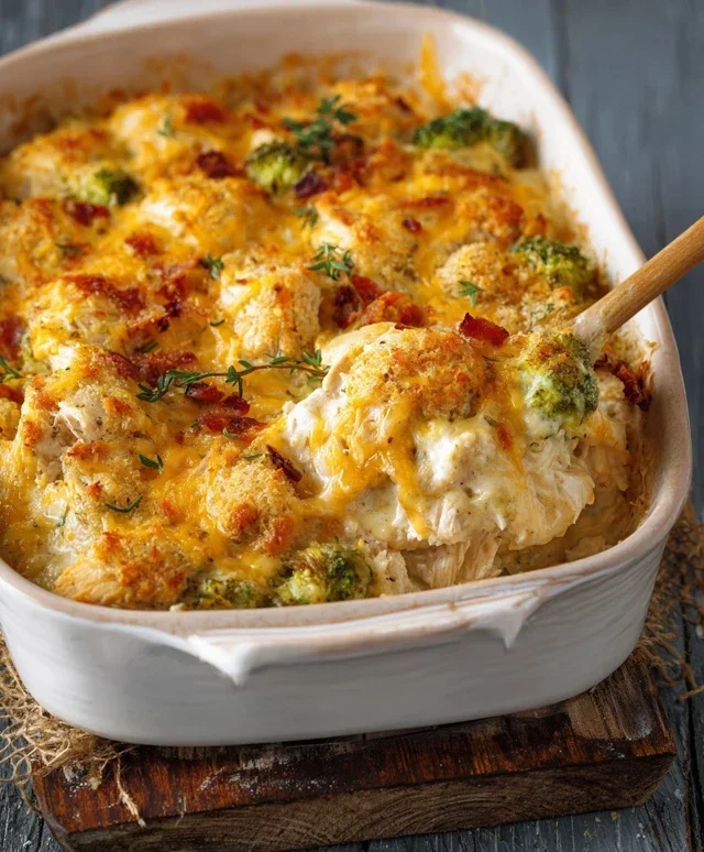 Easy Low Carb Chicken Casserole
