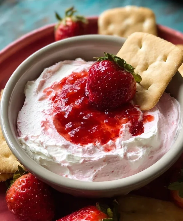 Strawberry Cheesecake Dip