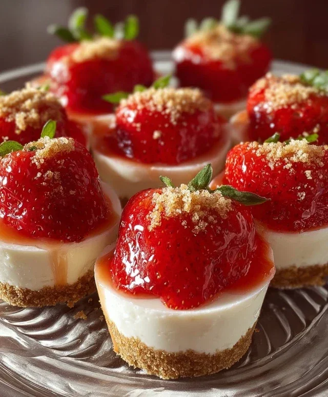 Cheesecake Deviled Strawberries