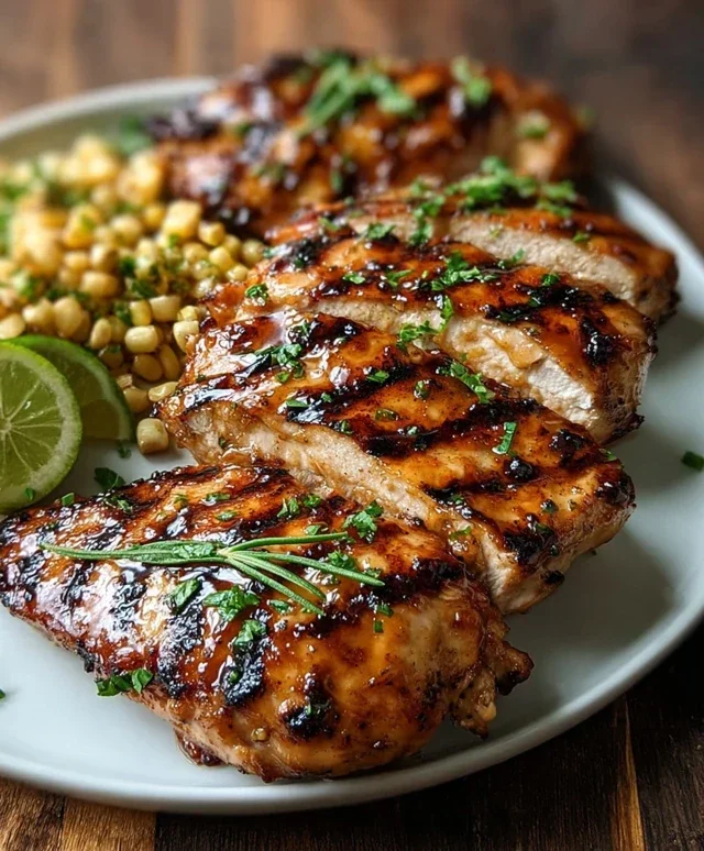 Grilled Hot Honey Chicken