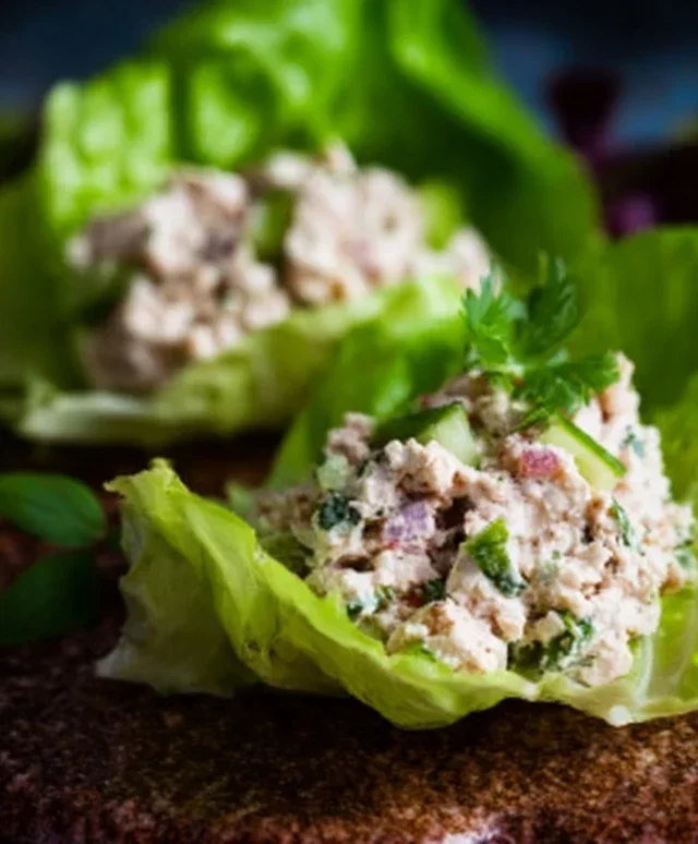 Tuna Lettuce Wraps
