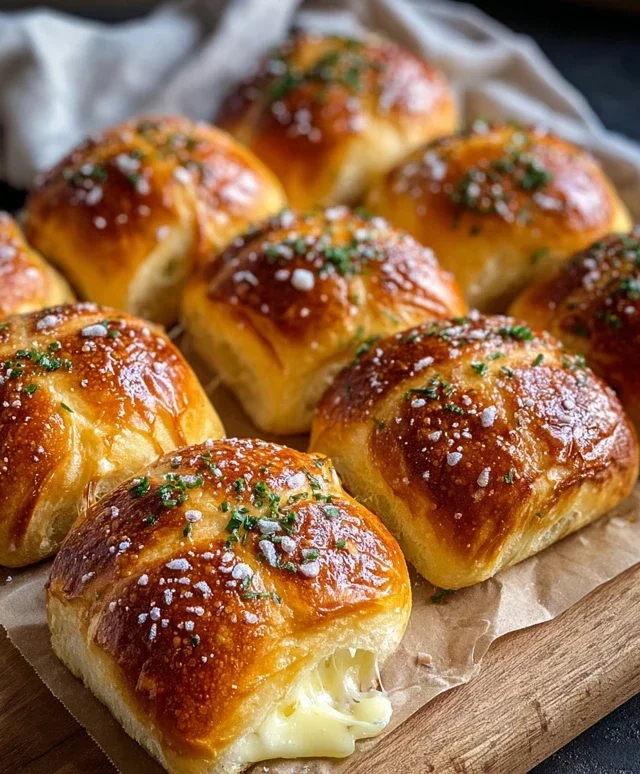 Korean Cream Cheese Garlic Buns