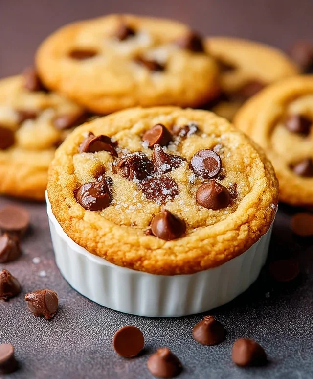 Microwave Chocolate Chip Cookie