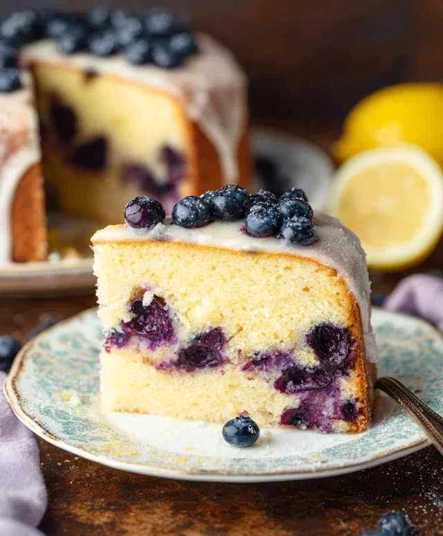 Lemon Blueberry Cake