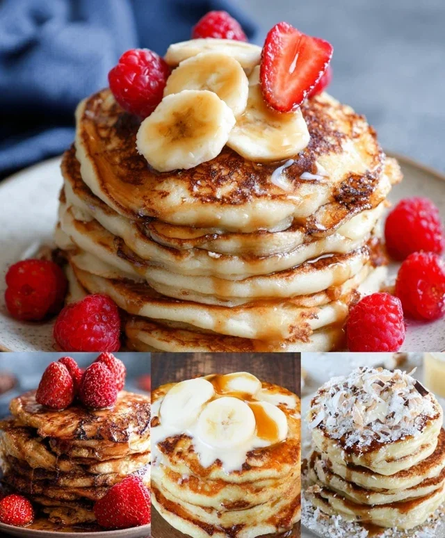 PART 1 – Healthy Breakfast – 6 easy-to-make healthy and delicious PANCAKE RECIPES