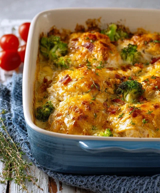 Easy Low Carb Chicken Casserole