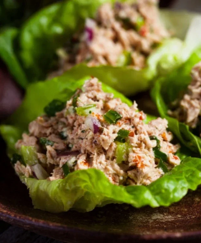 Tuna Lettuce Wraps