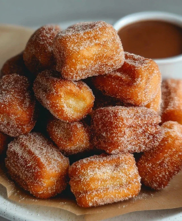 Sweet Air Fryer Churro Bites Recipe