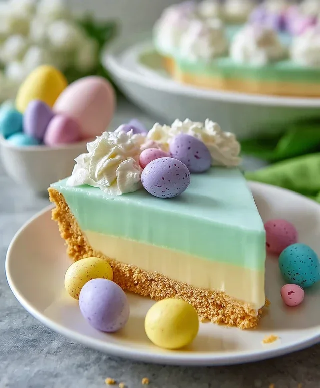 Easter Jello-O Pie