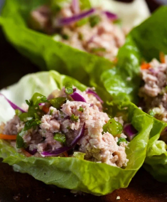 Tuna Lettuce Wraps