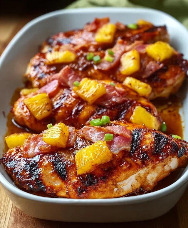 Beef Beef Bacon Pineapple BBQ Chicken