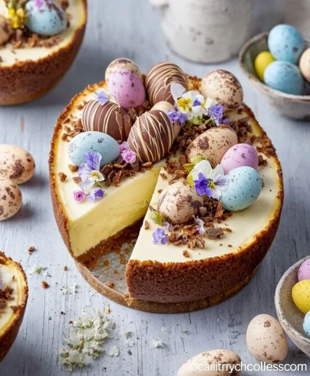 Easter Egg Cheesecake Recipe