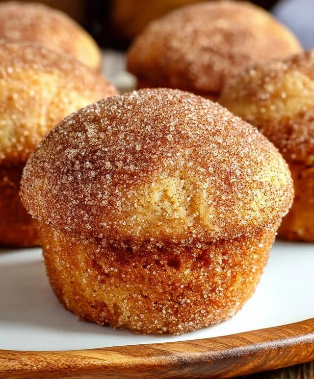 Keto Muffins- Classic Cinnamon "Sugar" Donut Style
