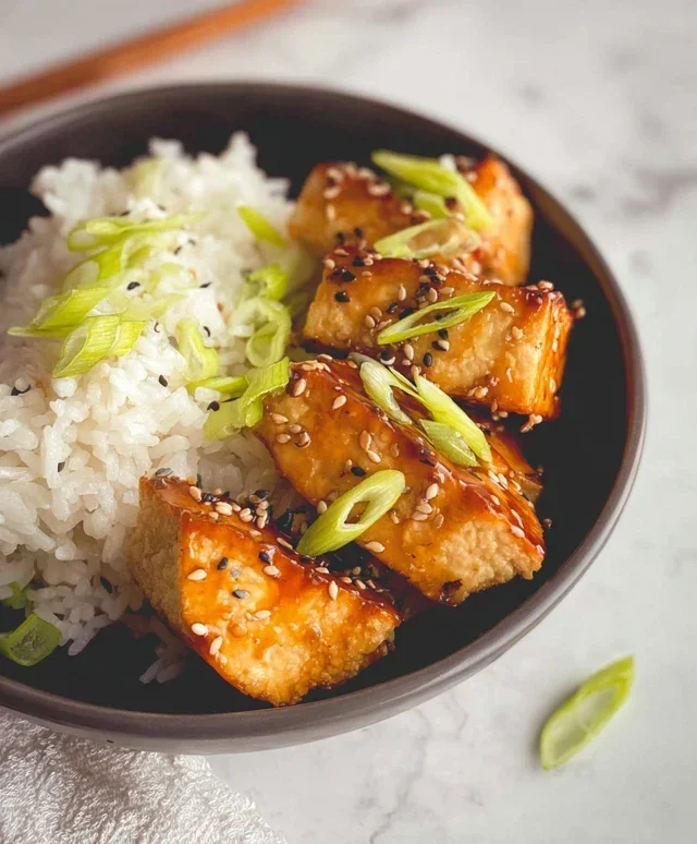 Honey Garlic Tofu