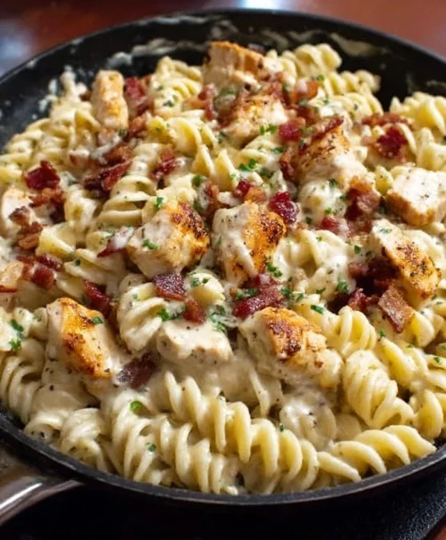 Beef Beef Bacon Pasta