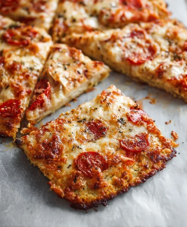 Chicken Crust Pizza (Easy Low Carb Recipe)