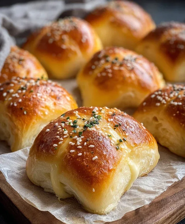 Korean Cream Cheese Garlic Buns