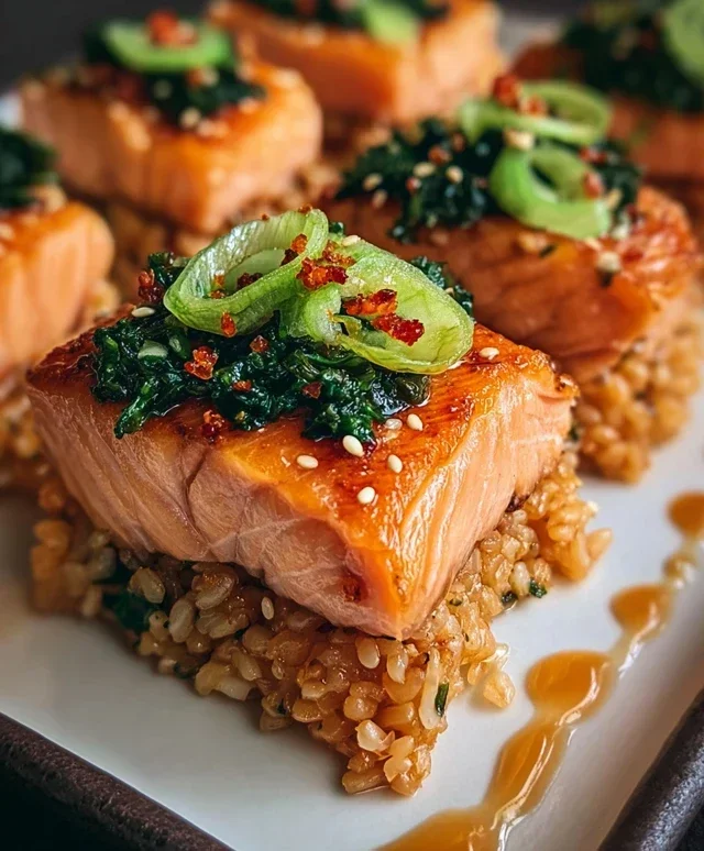 Salmon Crispy Rice