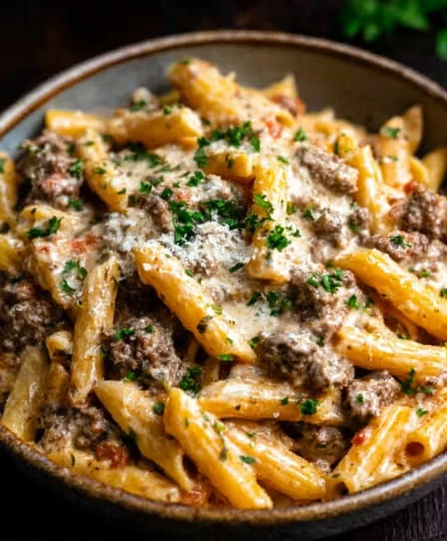 Creamy Beef Pasta