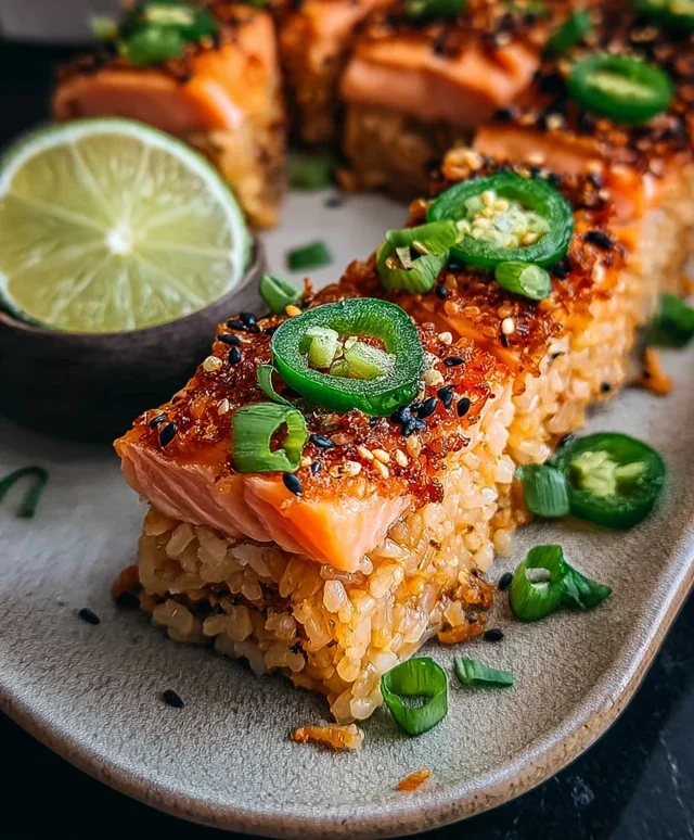 Salmon Crispy Rice