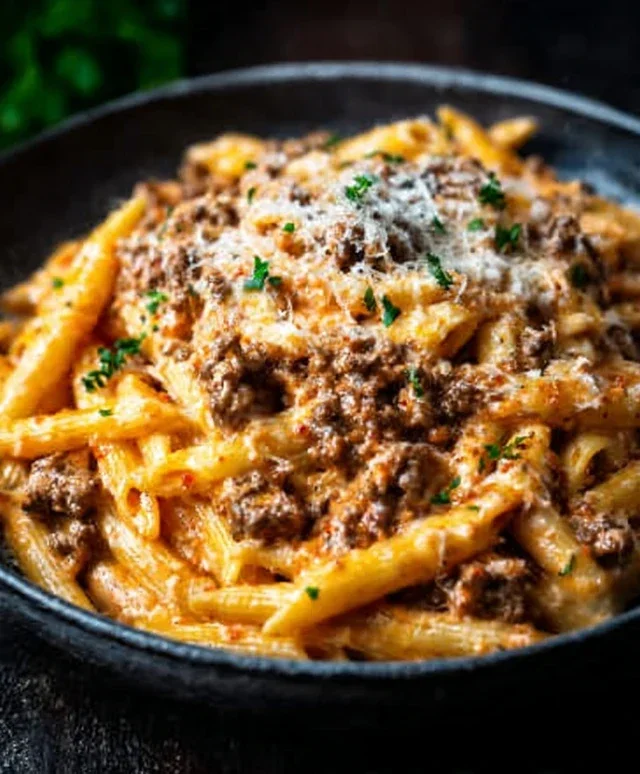 Creamy Beef Pasta